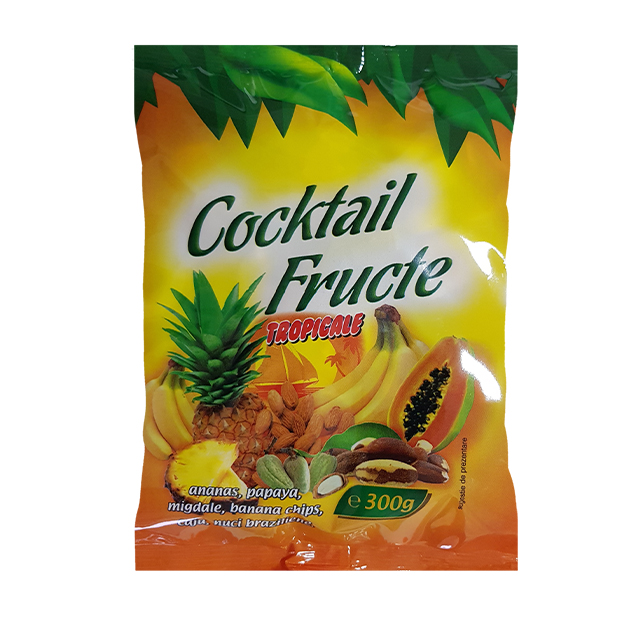 Cocktail fructe tropicale - 300 g imagine produs 2021 Dried Fruits